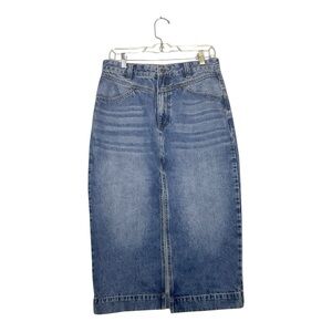 Women’s Bardot Jonah Midi Denim Skirt, Size 8